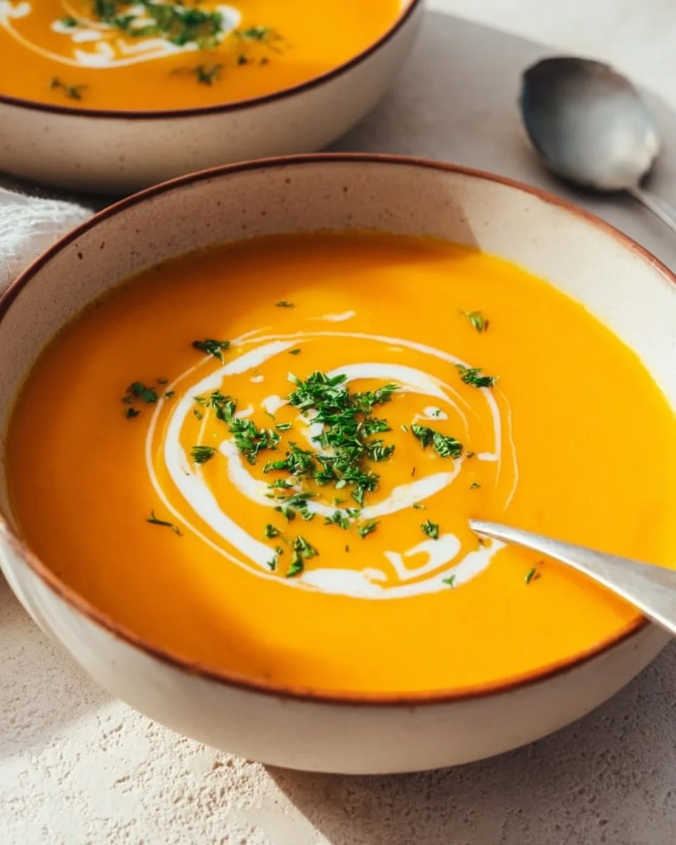 Cremige Kürbissuppe in 15 Minuten