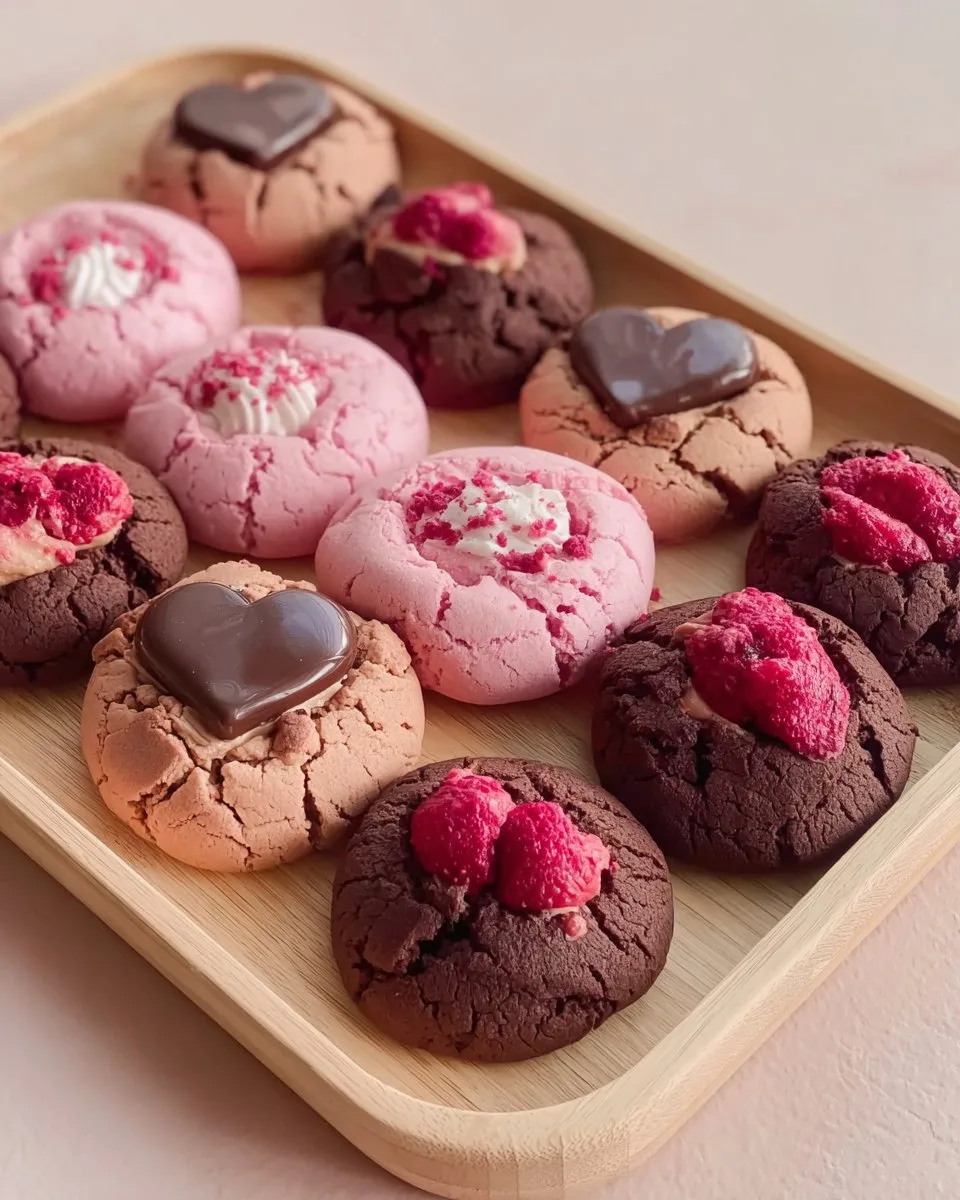 Valentine Ganache Kekse