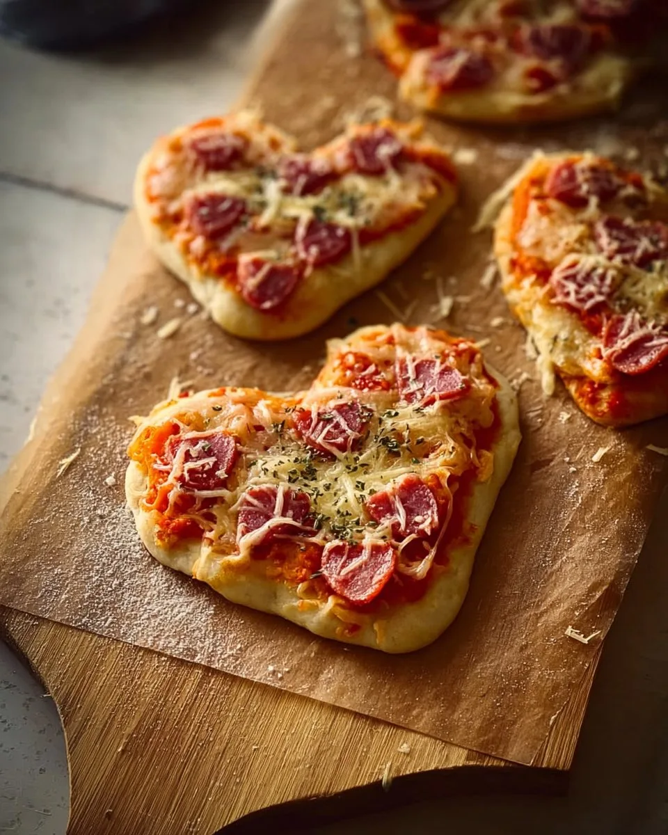 Mini Herz Pizza