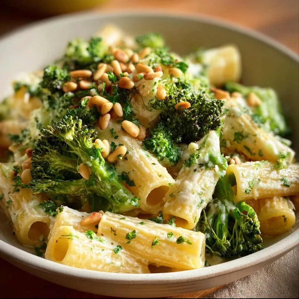 Cremige Nudeln mit Brokkoli