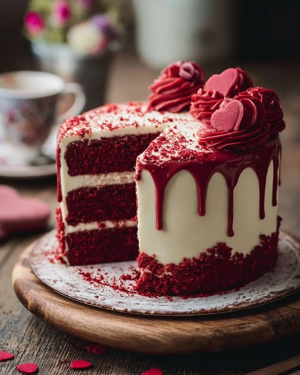 Ultra weicher Red Velvet Kuchen - Dolce Dita