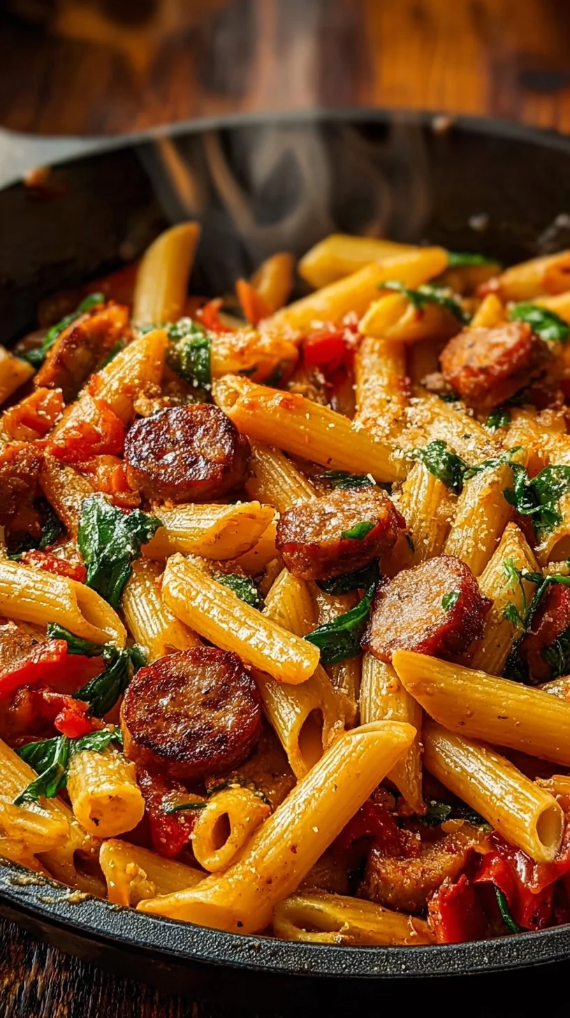 Cajun Wurst Pasta