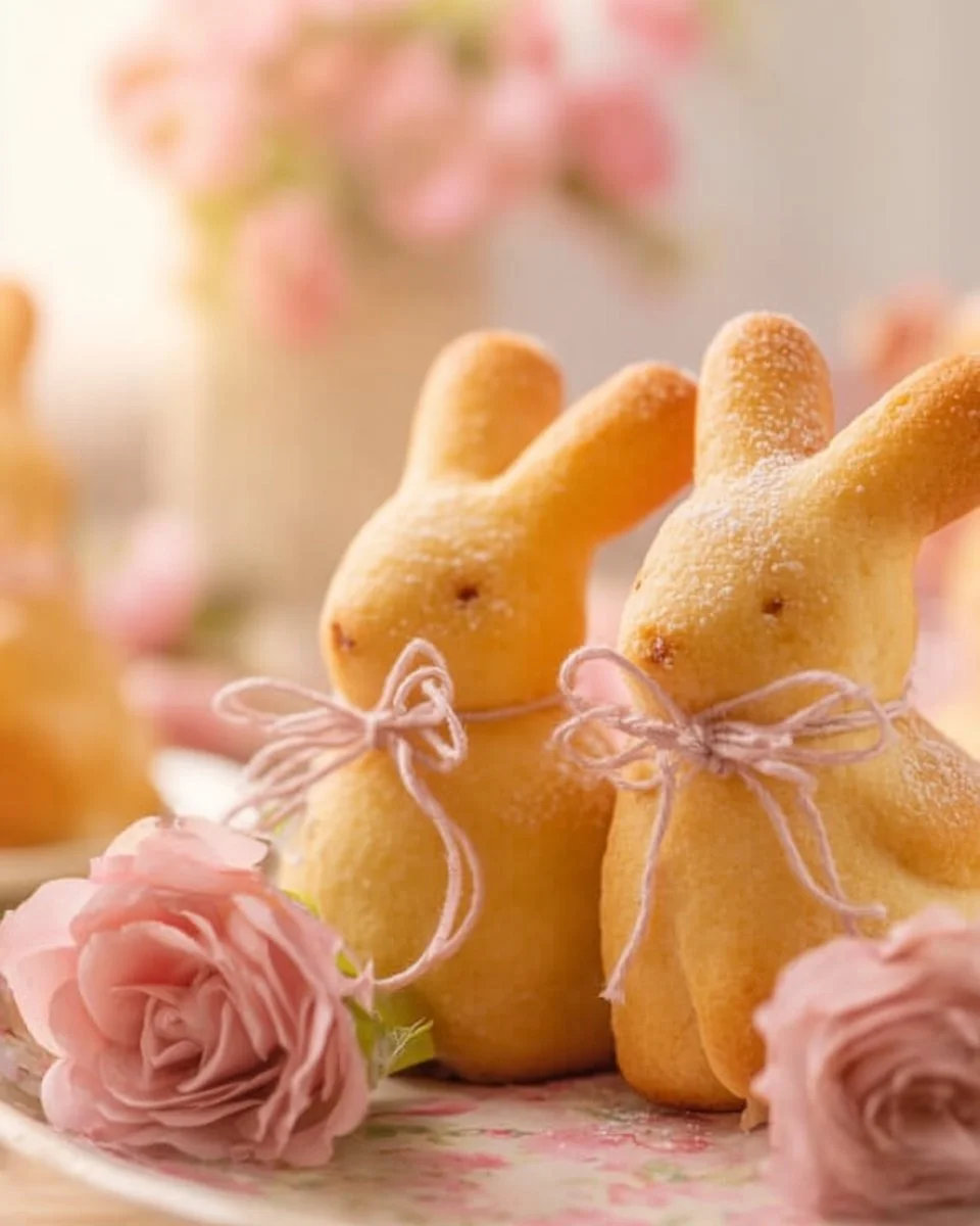 Hasen aus Quark-Öl-Teig