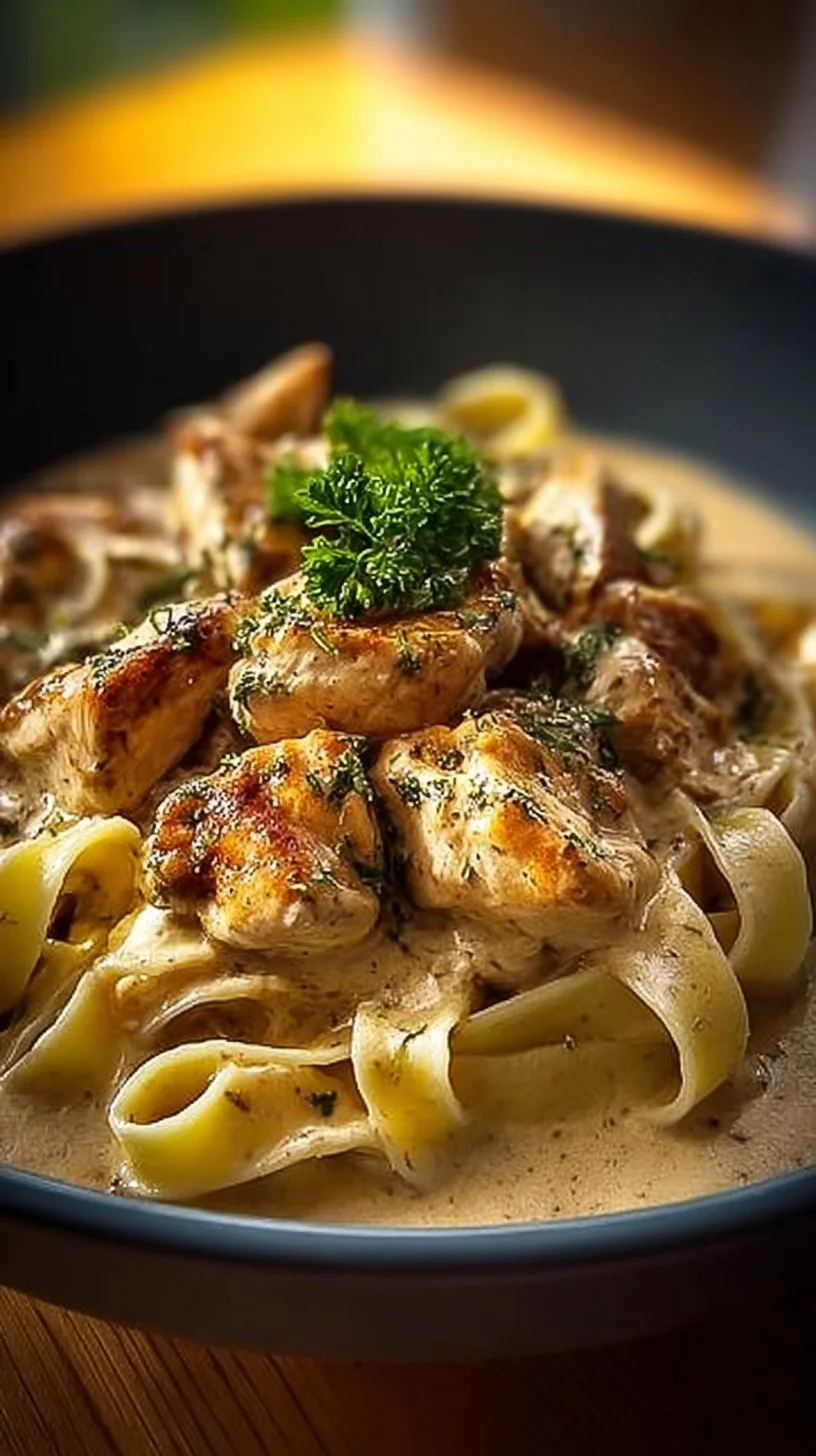 Hühnchen Stroganoff: Ein Unglaubliches Ultimatives Rezept für 4 Personen