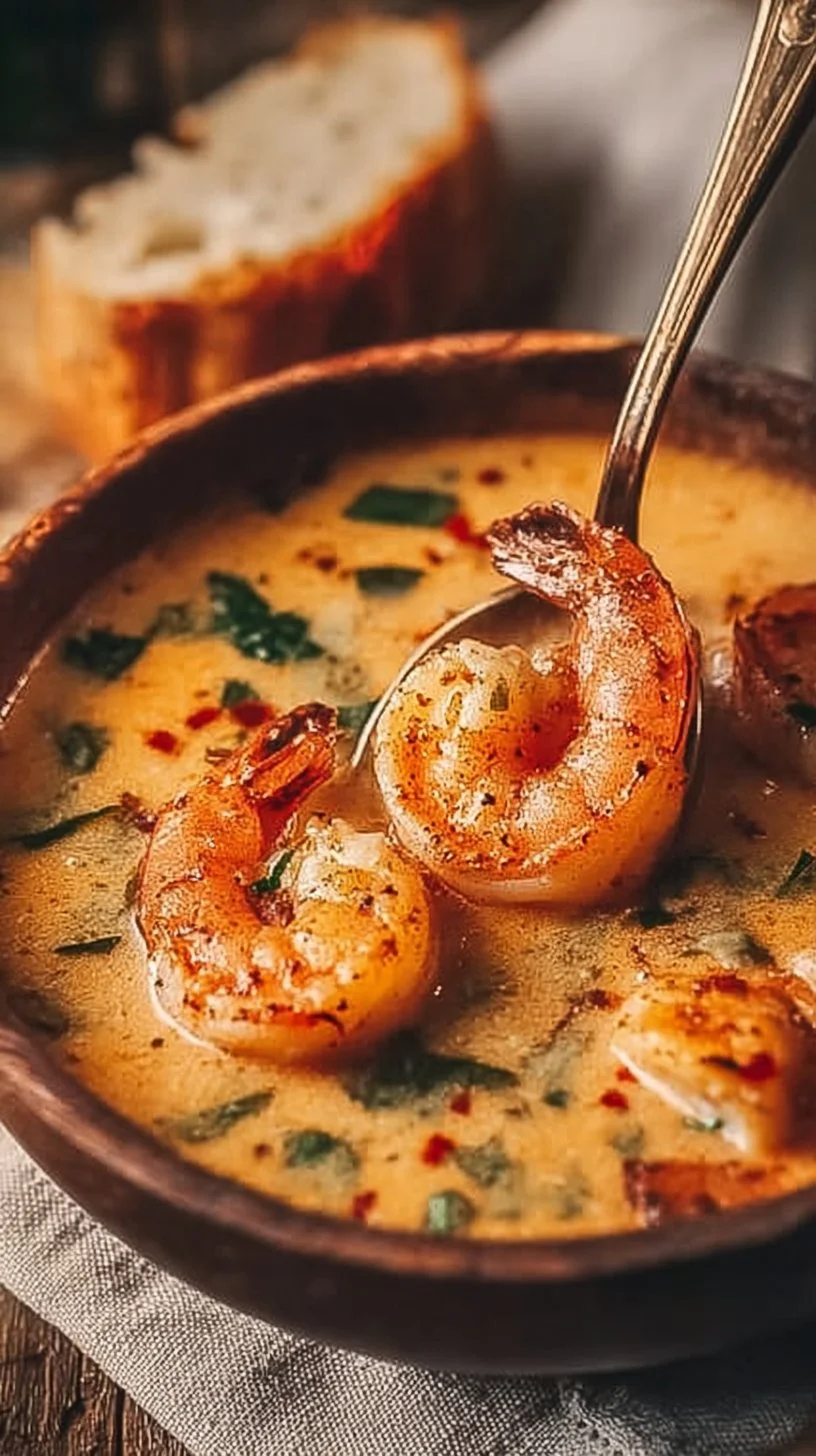 Scharfe Kokosnuss-Garnelen-Suppe