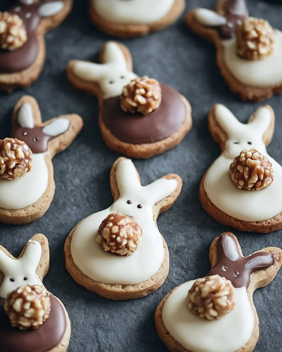 Leckere Osterhasen-Kekse mit Giotto für festliche Anlässe
