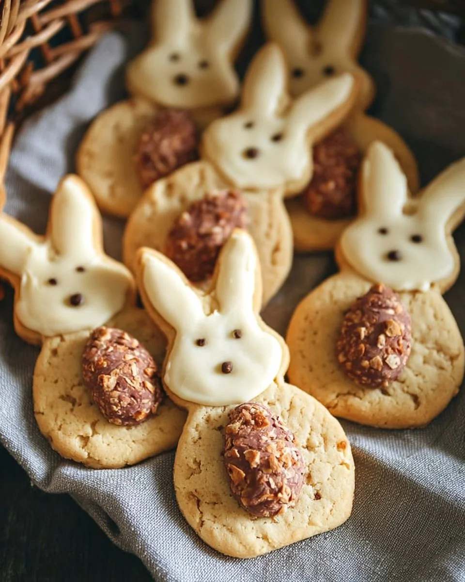 Sweet Easter Bunny Cookies (with Giotto)