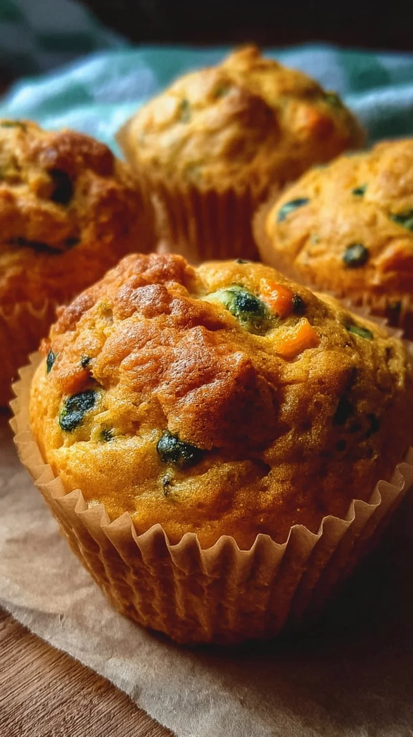 Herzhafte Gemüsemuffins