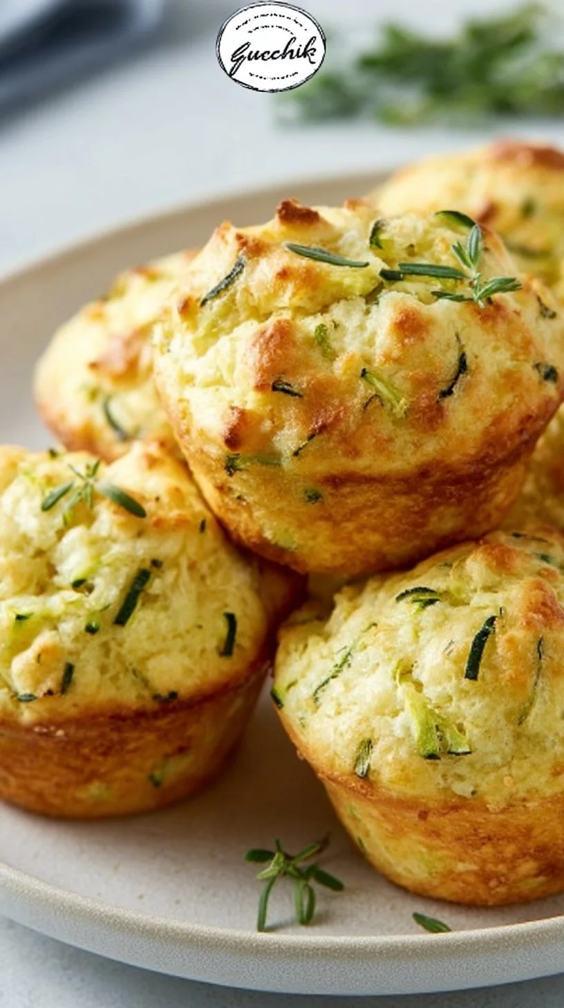 Herzhafte Zucchini-Muffins
