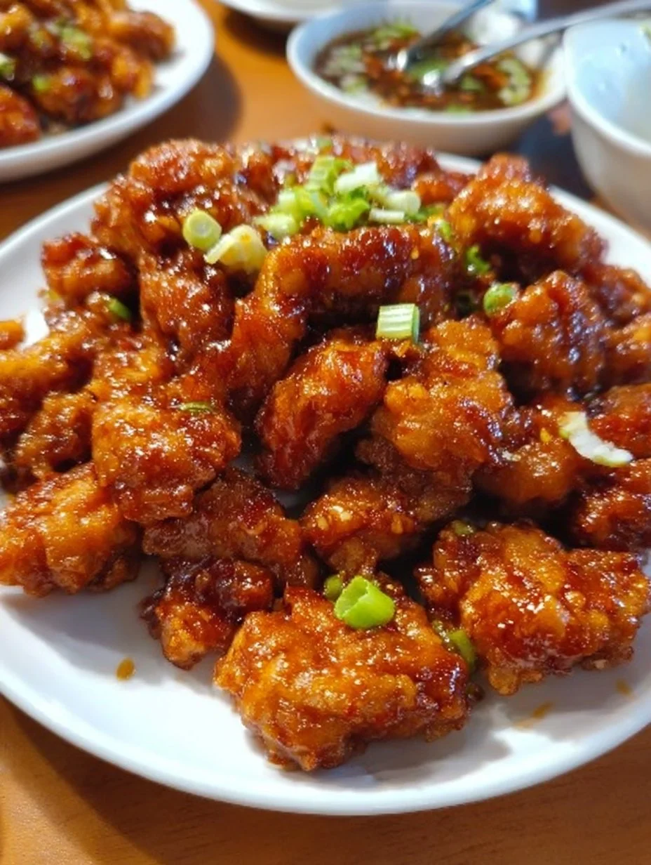 Krosse Chilli-Hühnchen vom China-Lieferservice