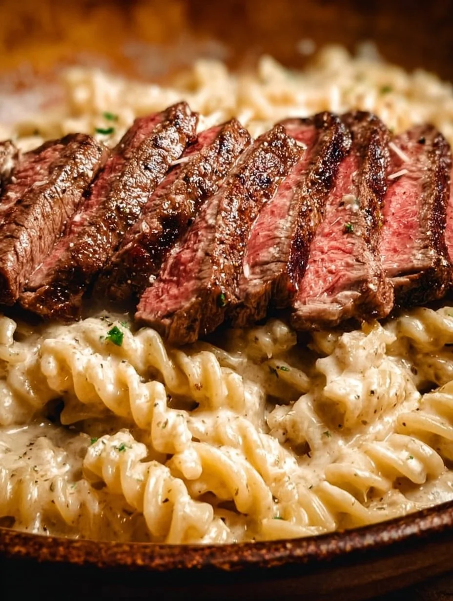 Steak Alfredo