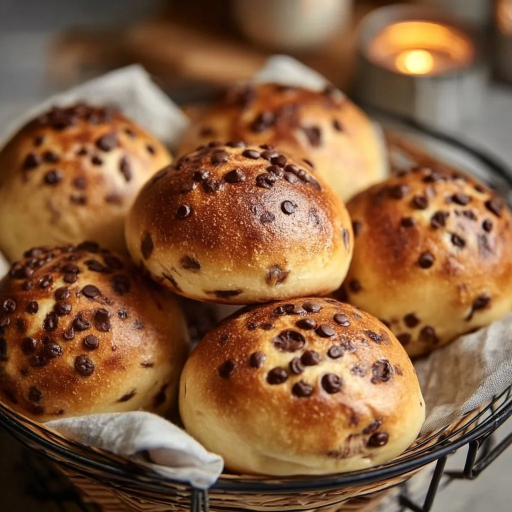 10-Minuten Schoko-Brötchen mit Quark