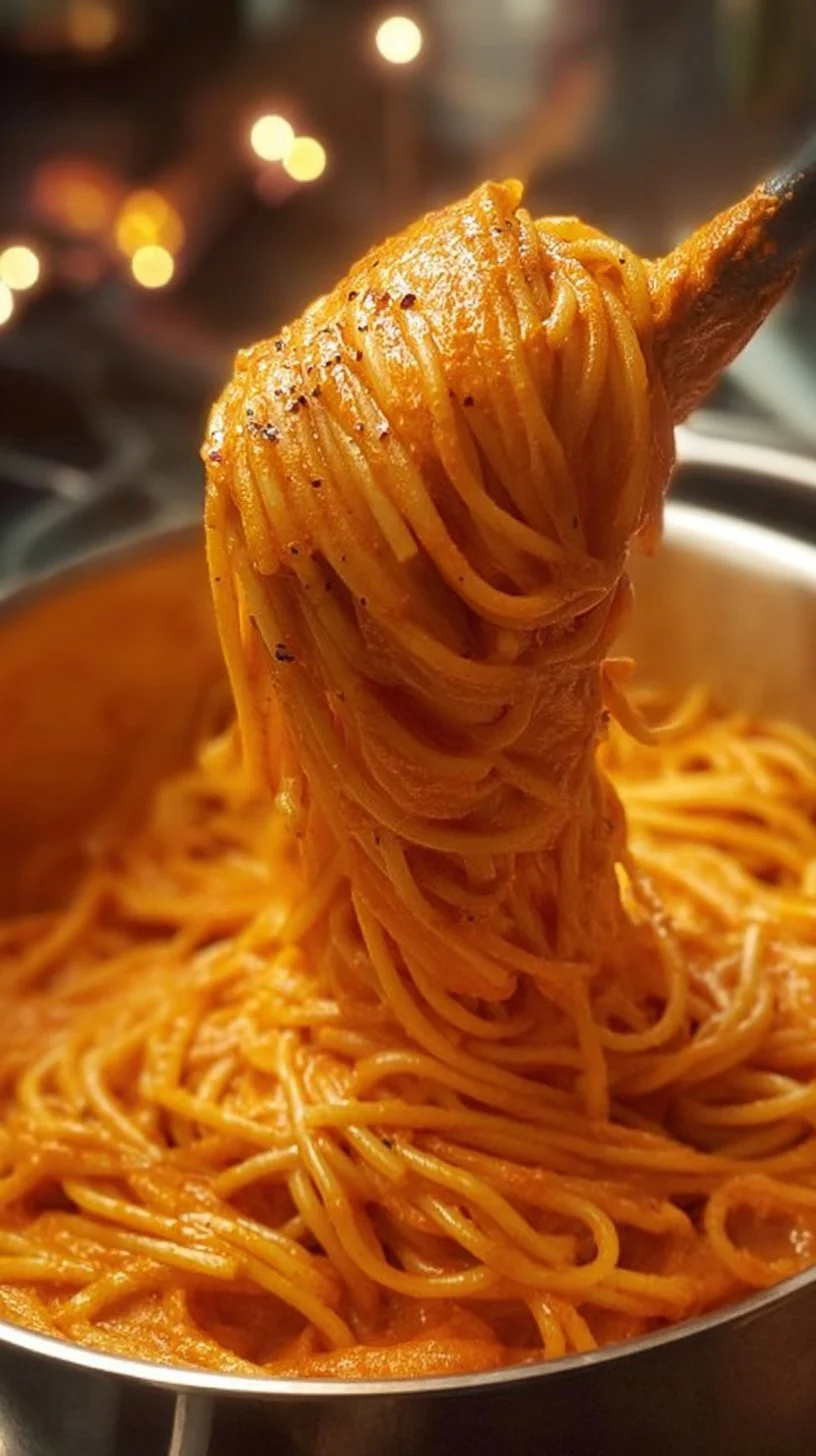 Burrata in Tomatensauce serviert mit frischen Zutaten.