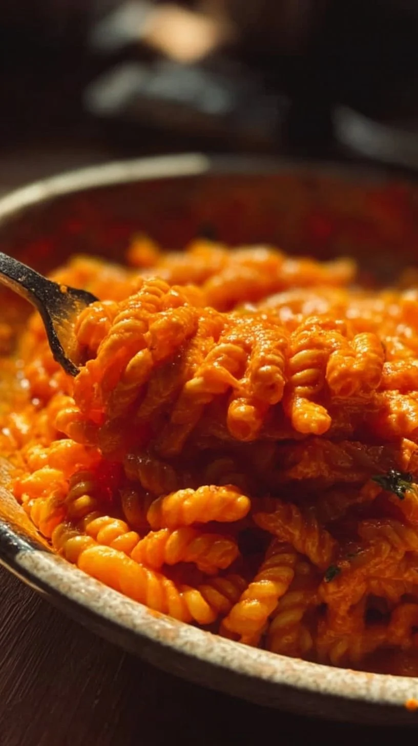 Cremige Gochujang-Pasta