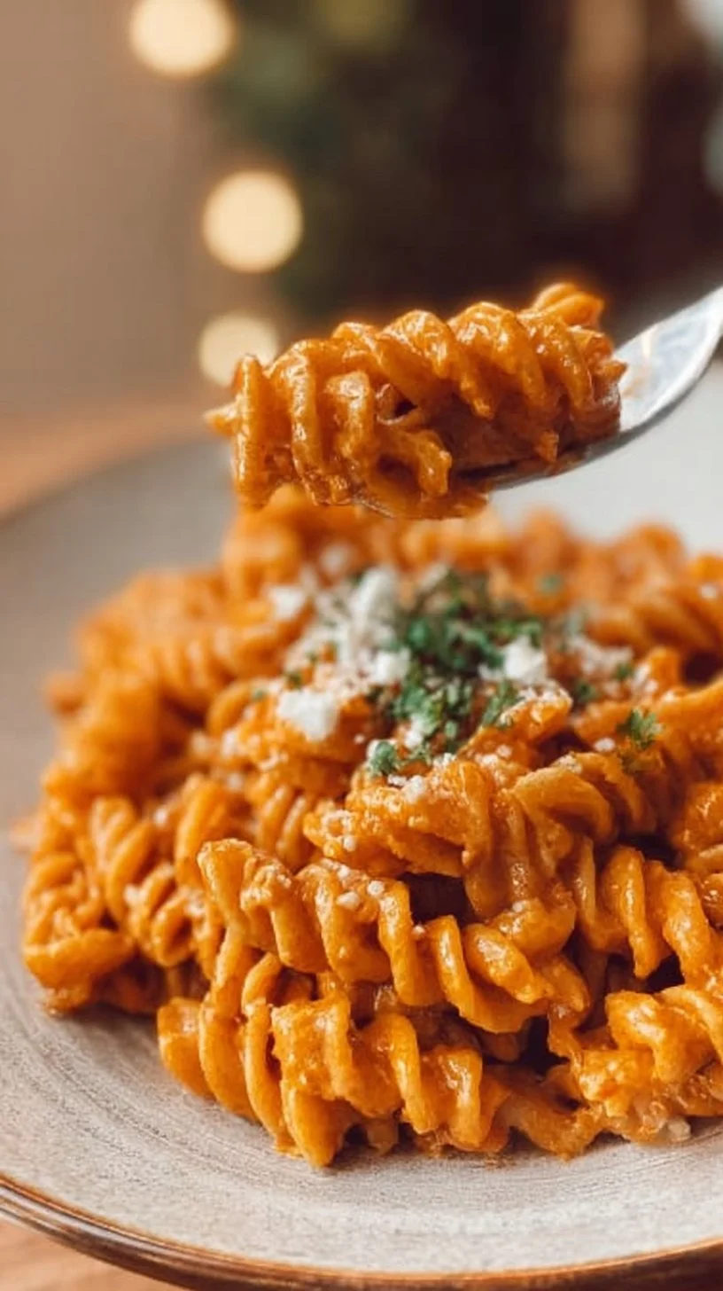 Cremige Pasta mit Gemüse-Soße