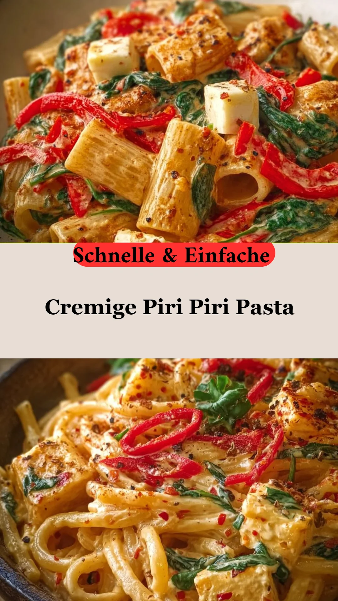 Cremige Piri Piri Pasta