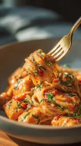 Cremige Tomaten-Knoblauch-Pasta mit frischen Zutaten