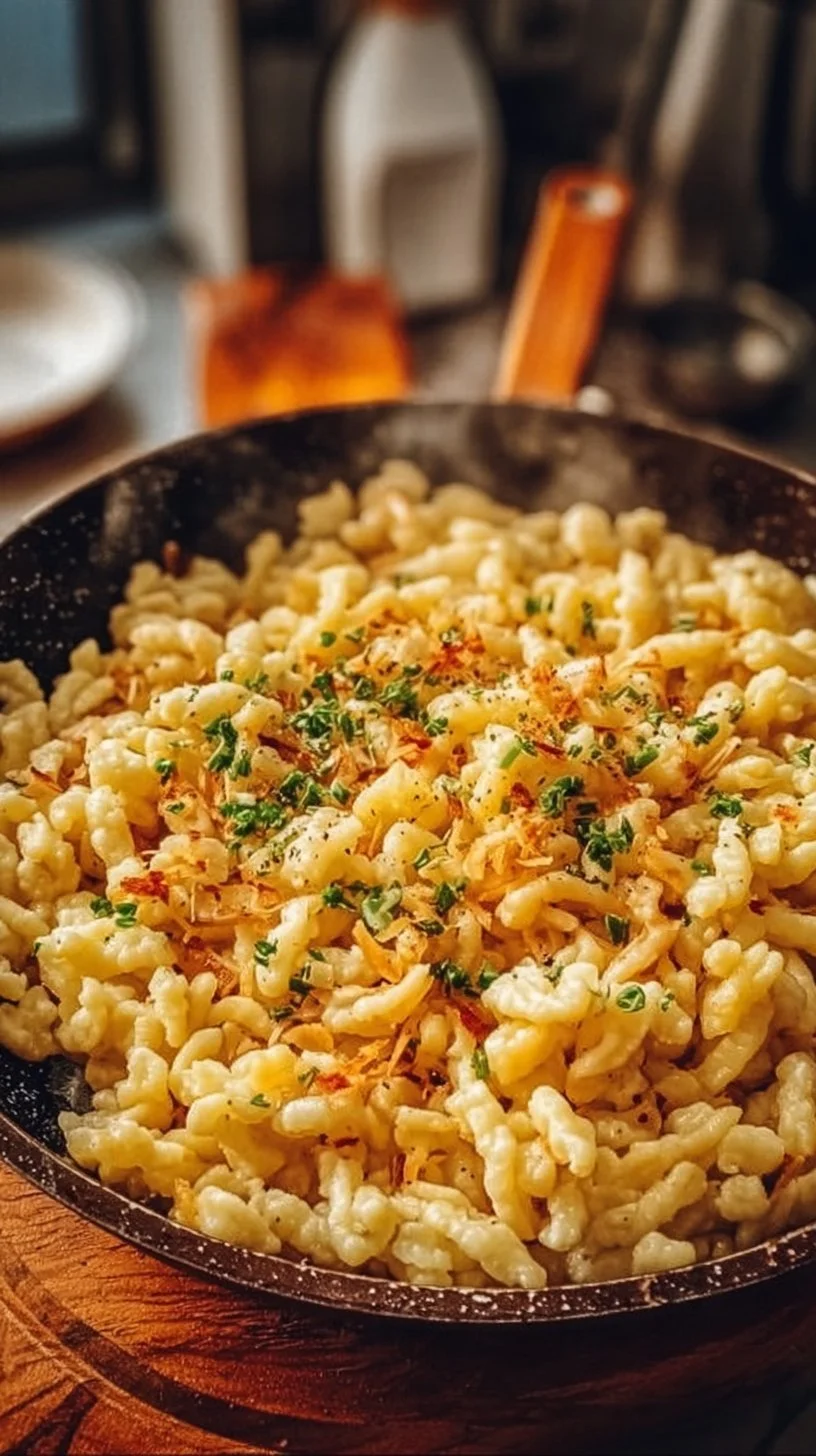 Einfache Deutsche Spätzle