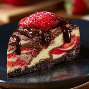 Leckerer Erdbeer-Käsekuchen, ideal für fruchtige Desserts und besondere Anlässe