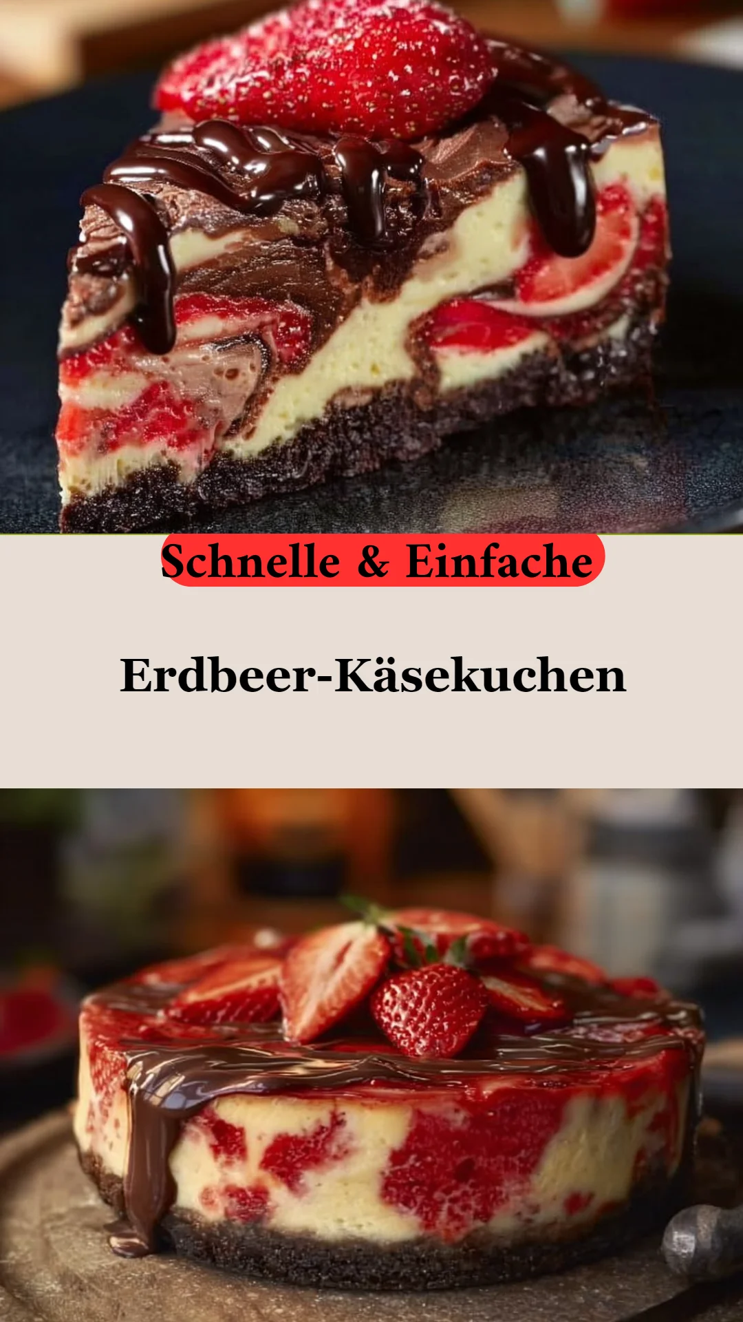 Erdbeer-Käsekuchen