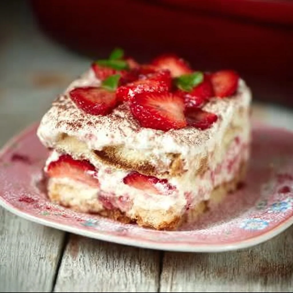 Erdbeer Tiramisu