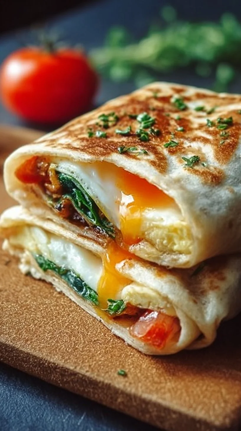 Frühstückswrap mit Ei