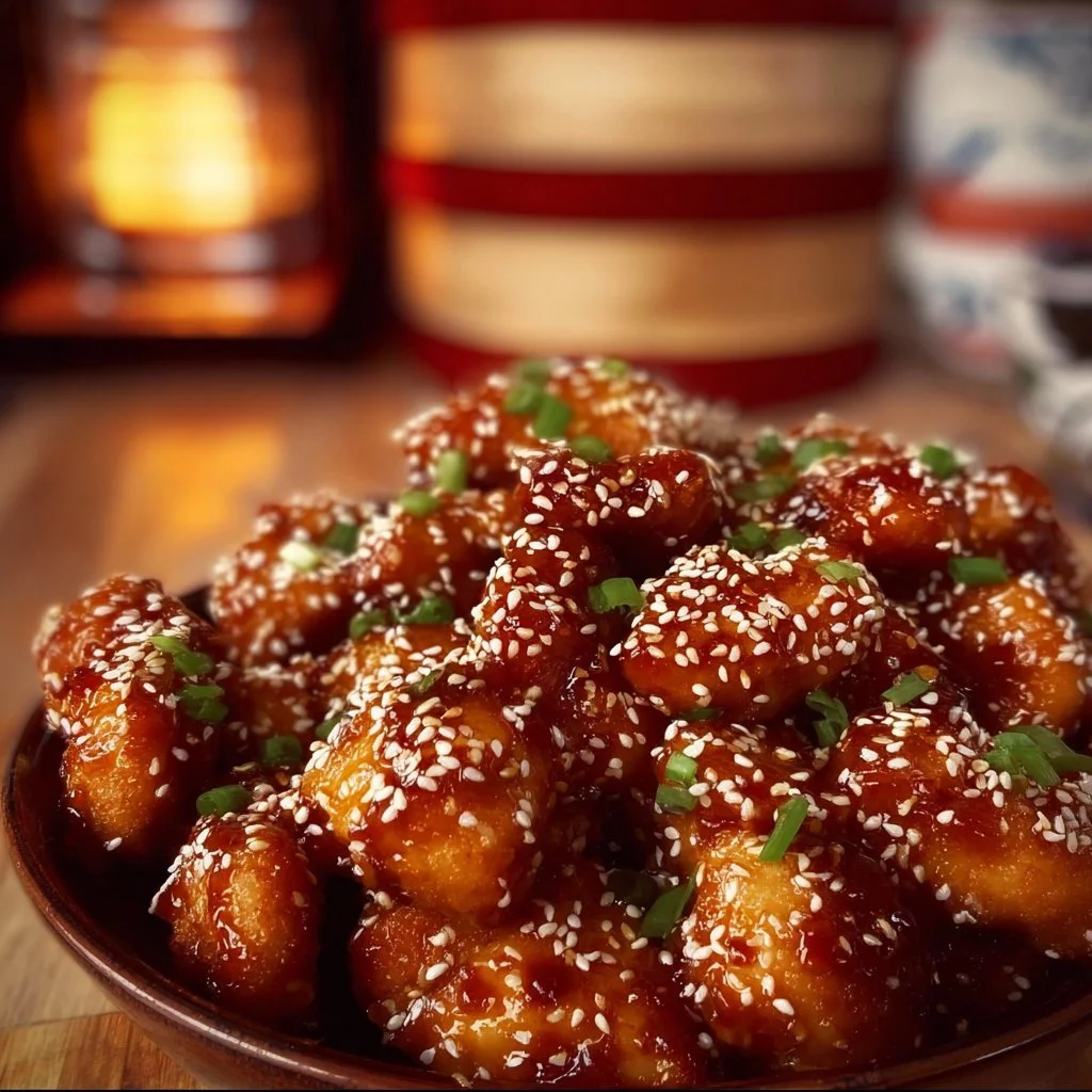 Honig-Sesam-Hähnchen