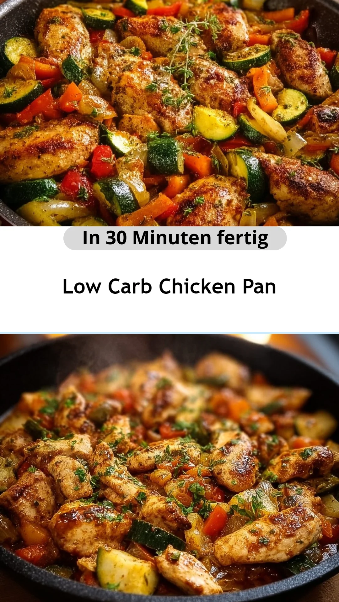 Low Carb Chicken Pan