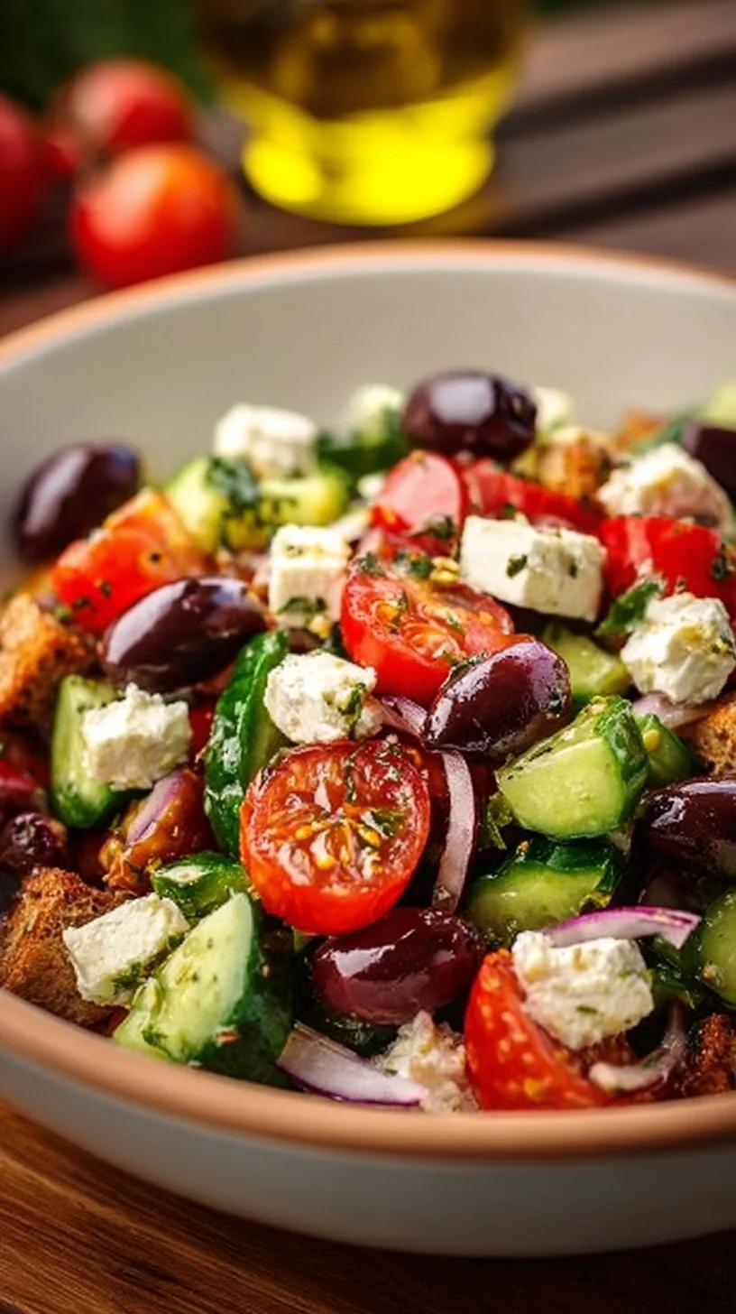 Mediterranean Salad for Grilling