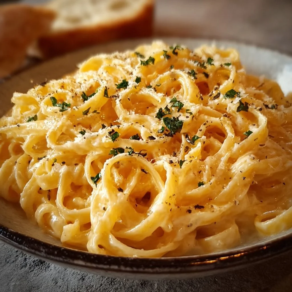 Nudelrezept mit Crème Fraîche