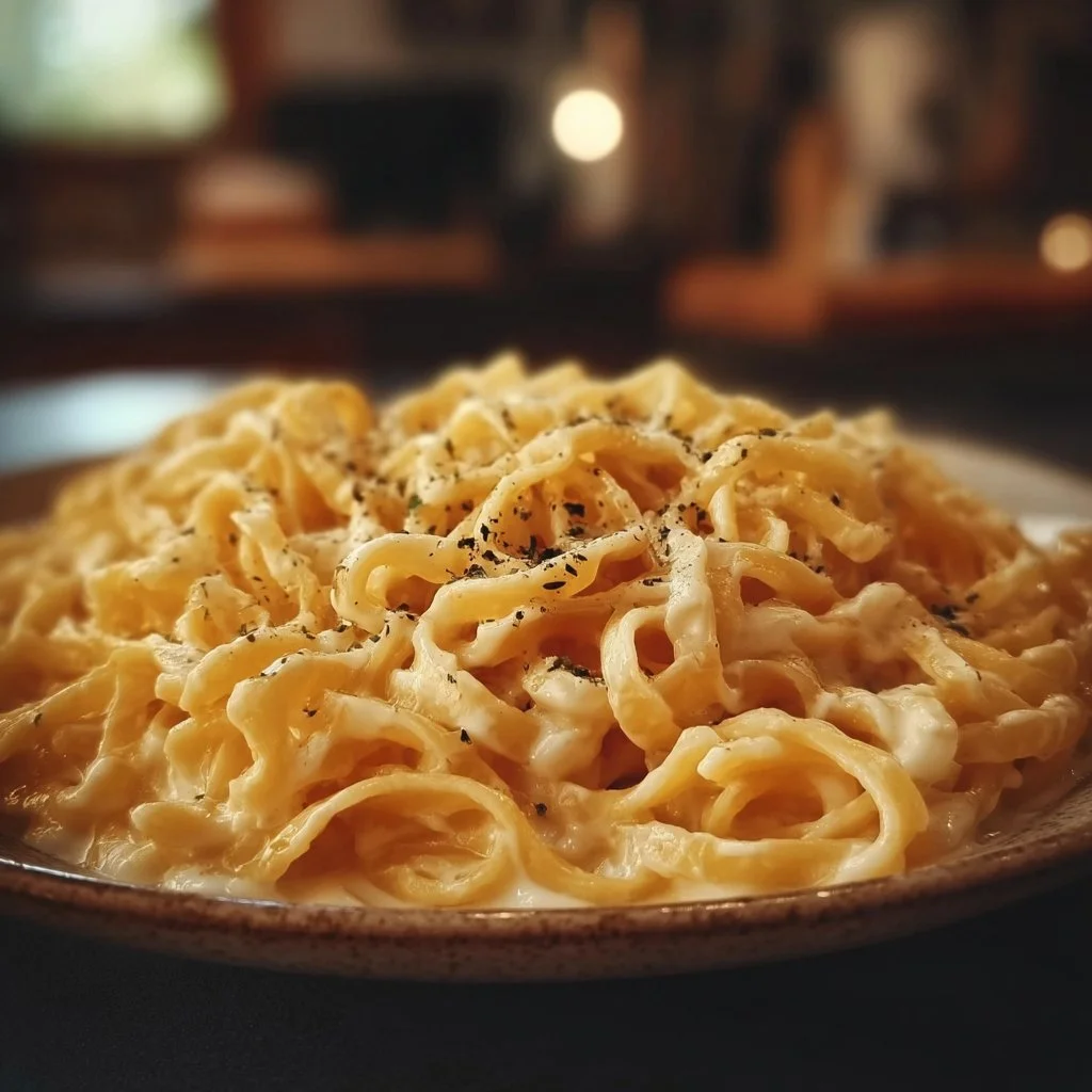 Nudelrezept mit Crème Fraîche