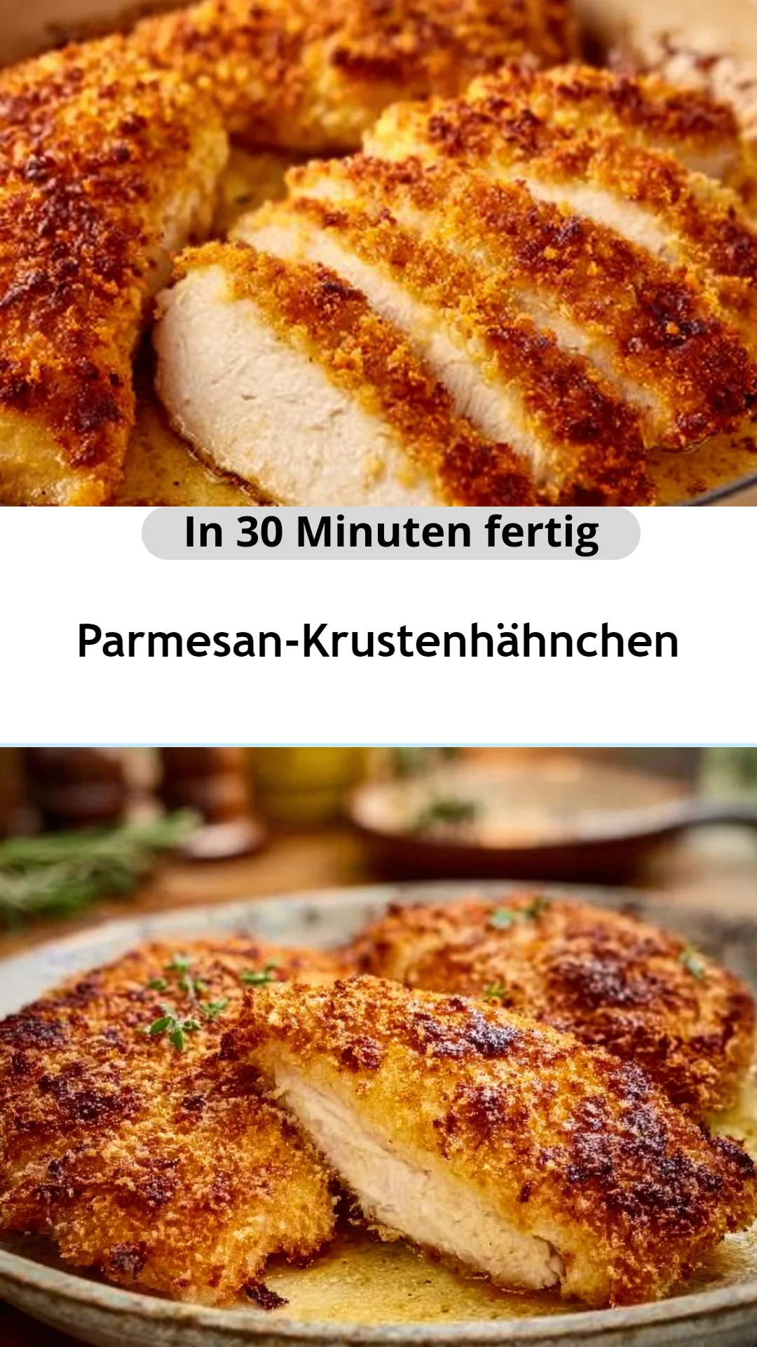 Parmesan-Krustenhähnchen