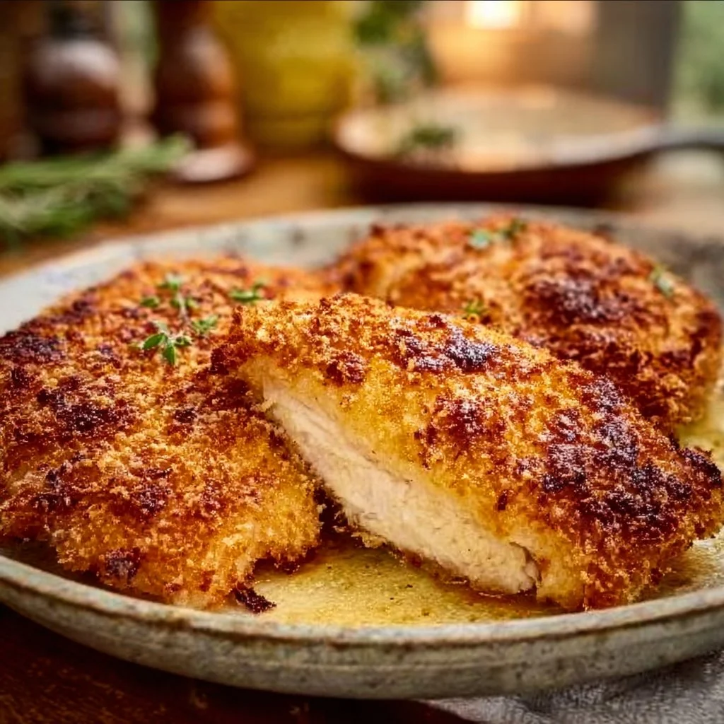 Parmesan-Krustenhähnchen