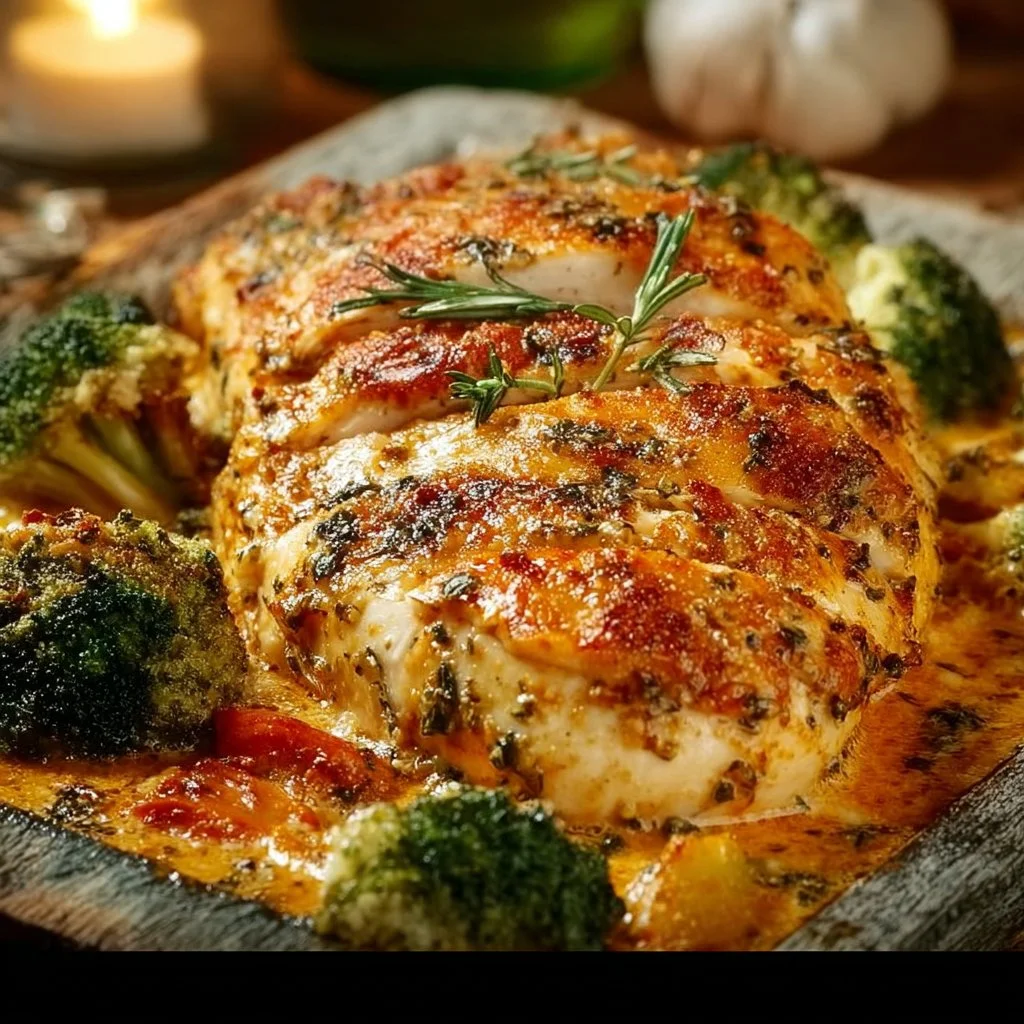 Schnelles Hähnchenbrust Rezept aus dem Ofen