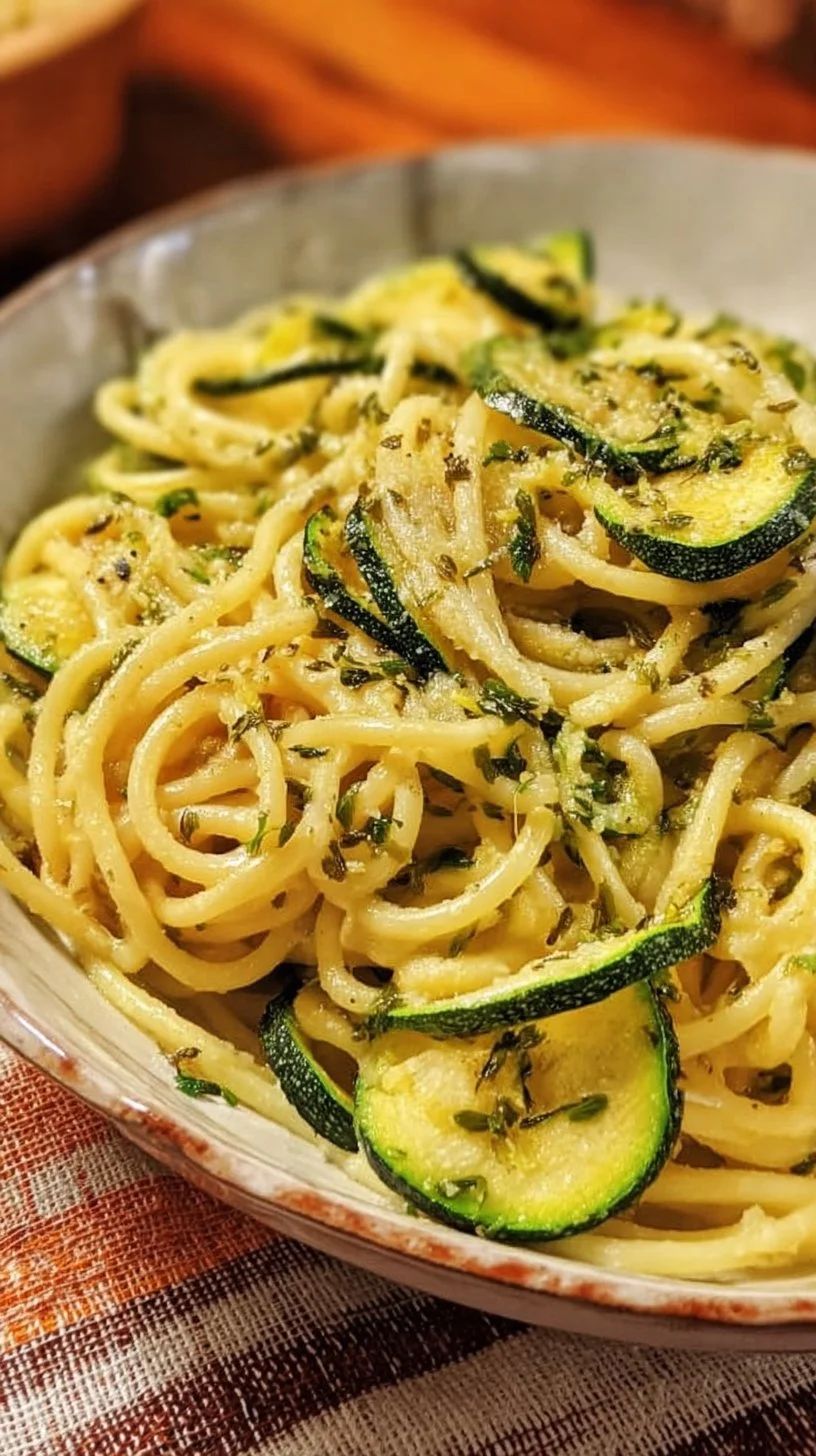 Spaghetti alla Nerano - italienisches Rezept mit Zucchini