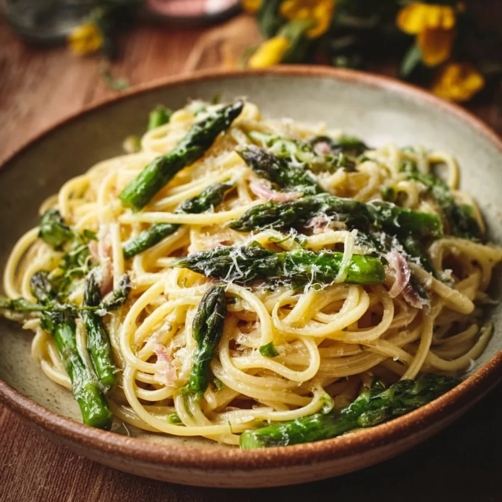 Spargel Pasta - Ein Leckerbissen für den Frühling