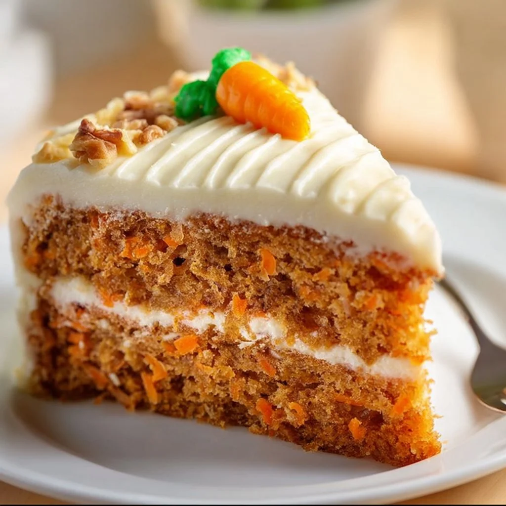 Super saftiger Karottenkuchen mit Frischkäse-Frosting