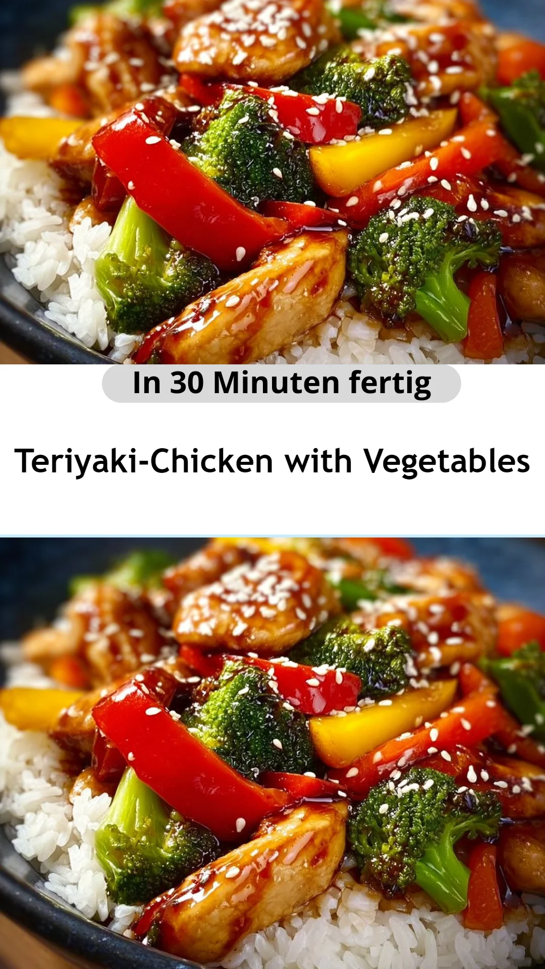 Teriyaki-Chicken with Vegetables