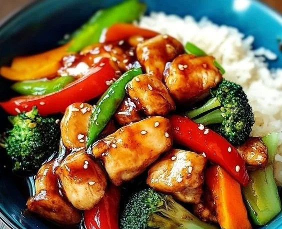 Teriyaki-Chicken with Vegetables