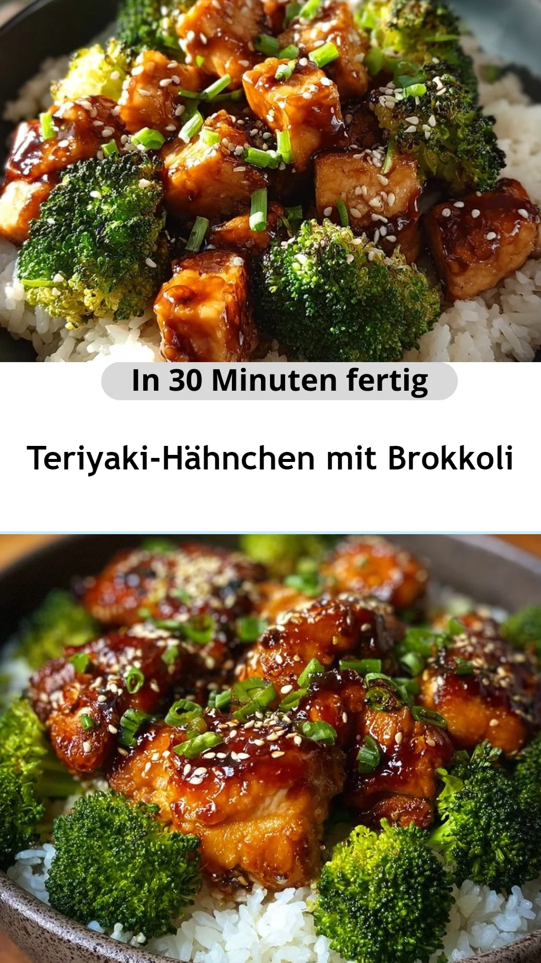 Teriyaki-Hähnchen mit Brokkoli
