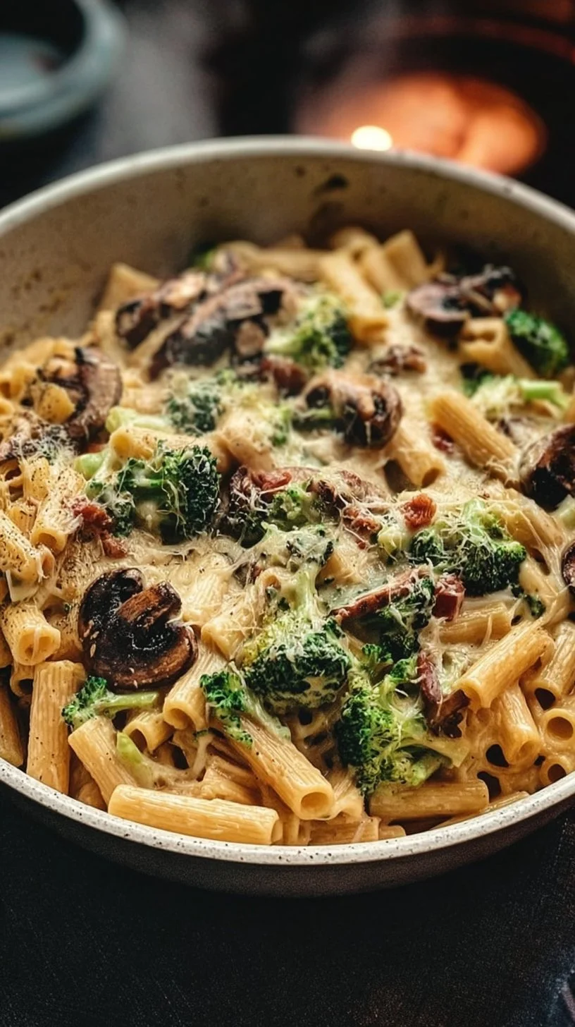 Vegane Pilz-Brokkoli-Pasta: Ein unglaubliches ultimates Rezept für 4 Personen