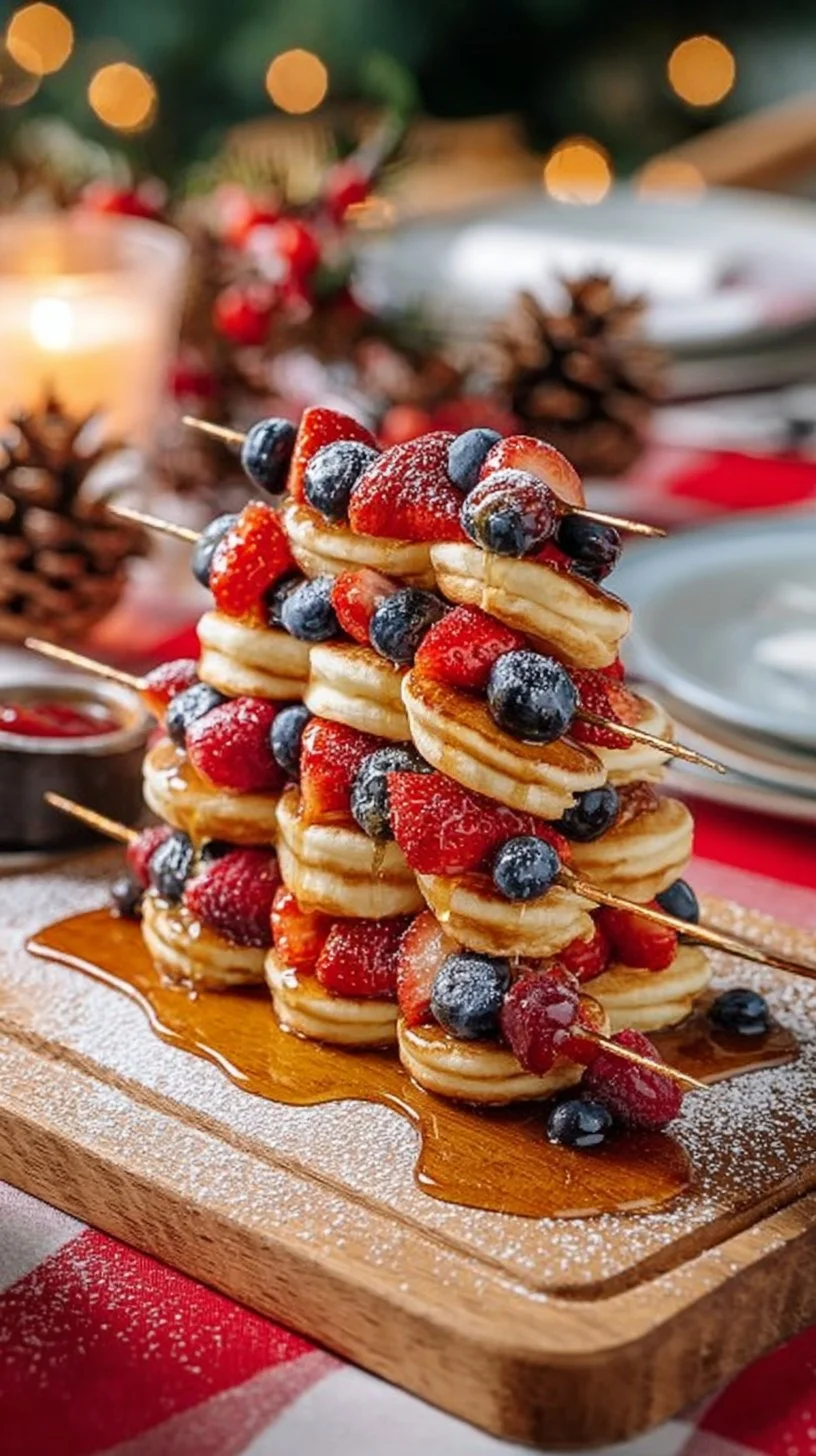 Einfache und köstliche Weihnachtsfeier-Snacks auf einem Festtagstisch
