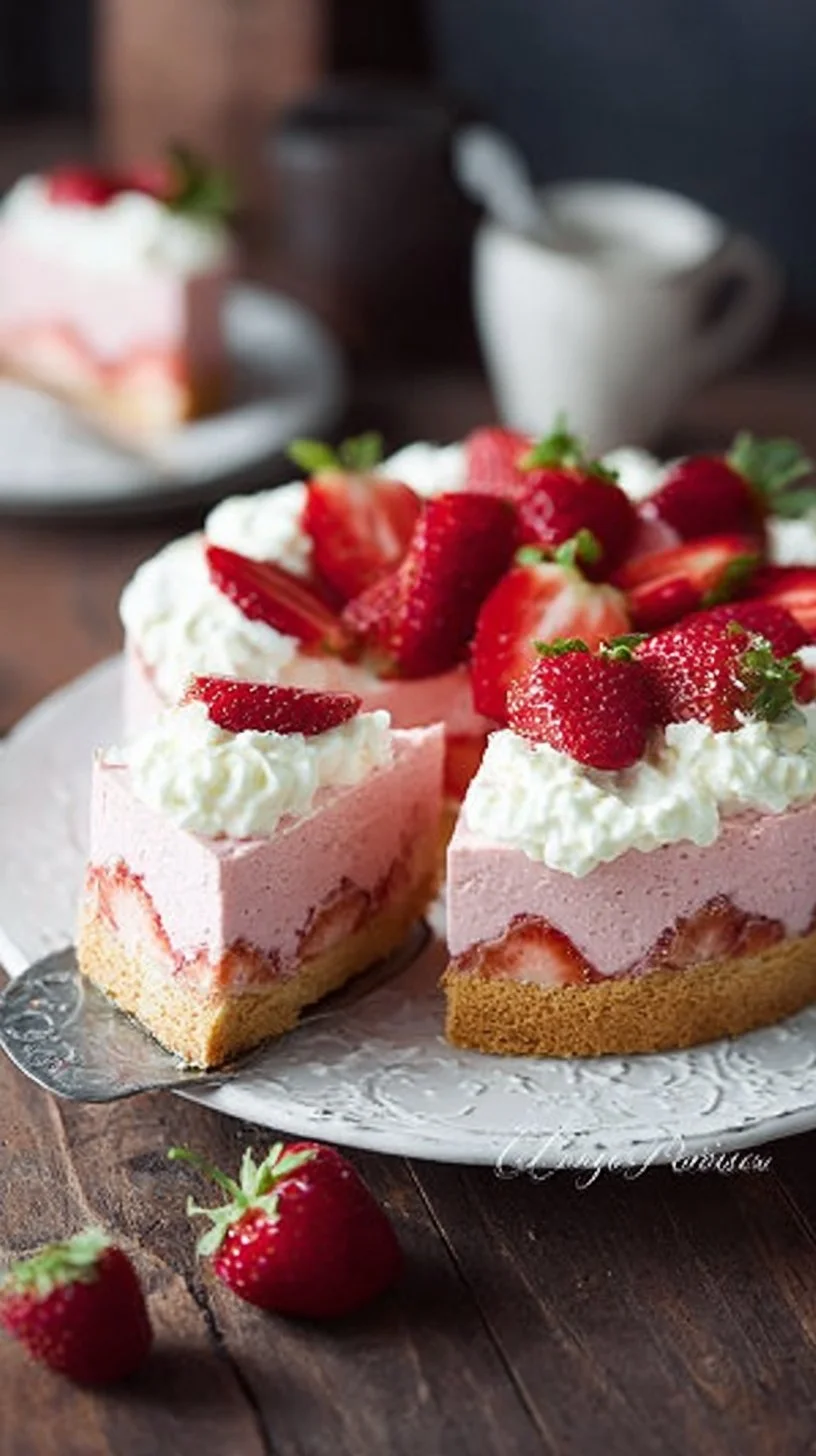 Erdbeer-Quark-Kuchen