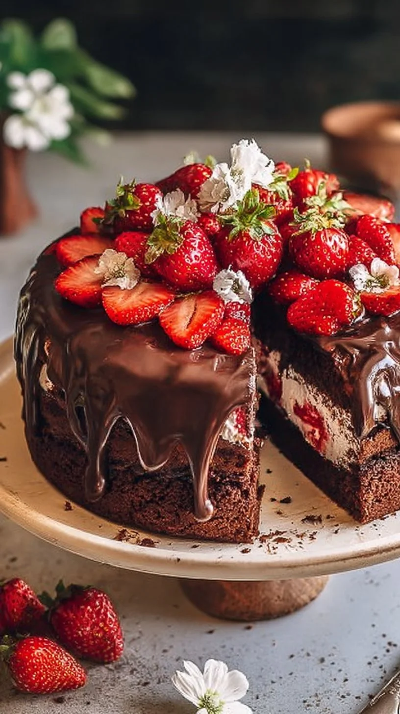 Erdbeer-Schoko-Torte