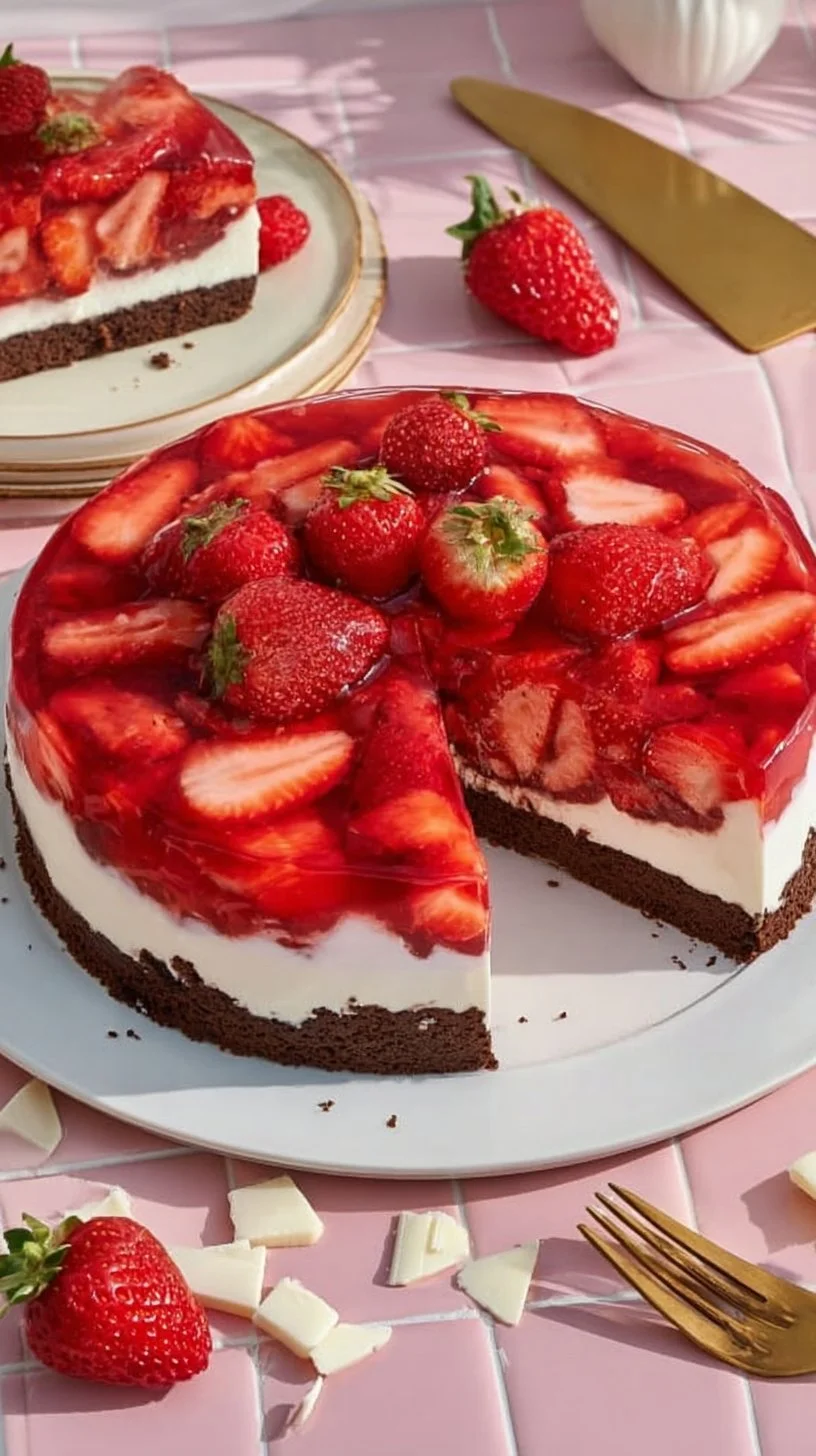 Erdbeerkuchen mit Mascarpone