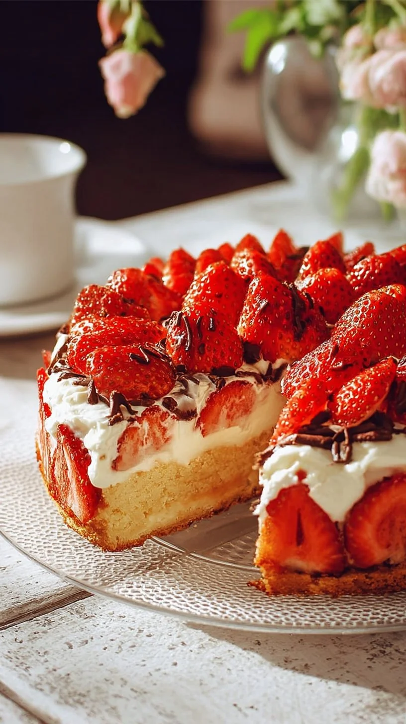 Erdbeertorte