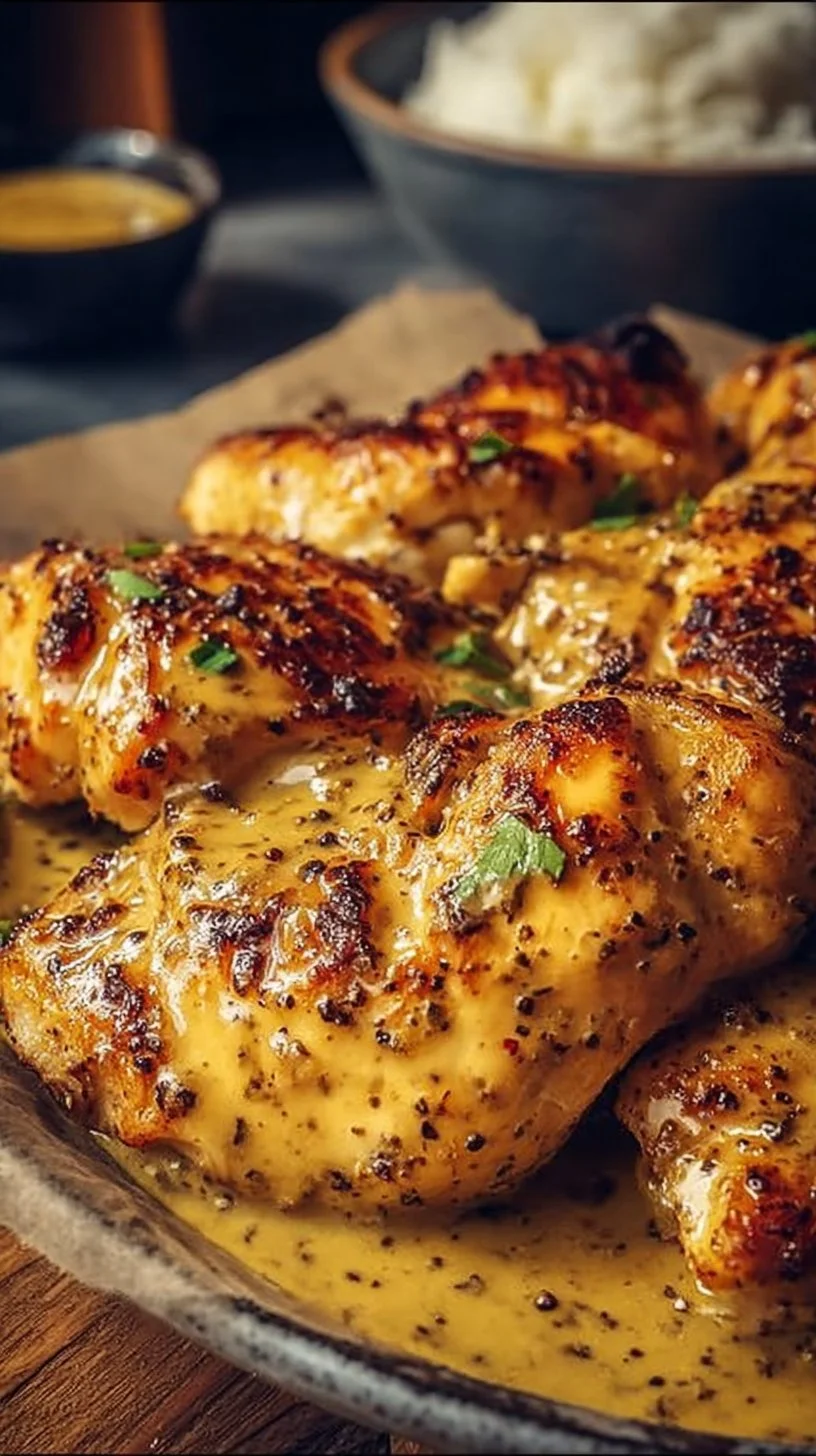 Honig-Senf-Hähnchen