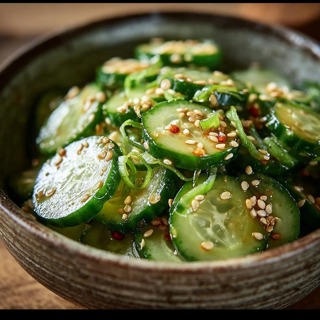 Japanischer Gurkensalat (Sunomono)