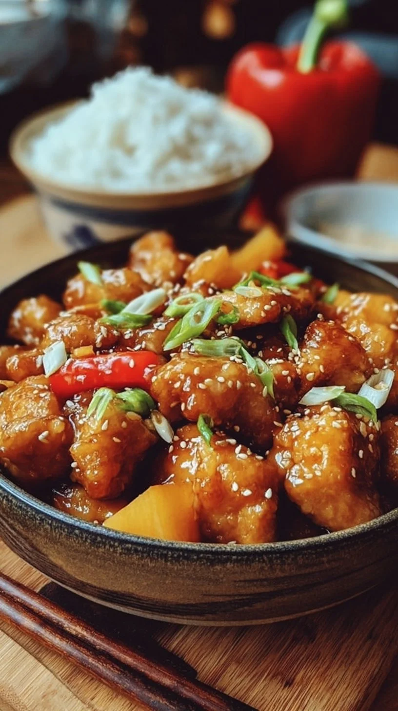 Klassisches Huhn süß-sauer – Einfaches Rezept