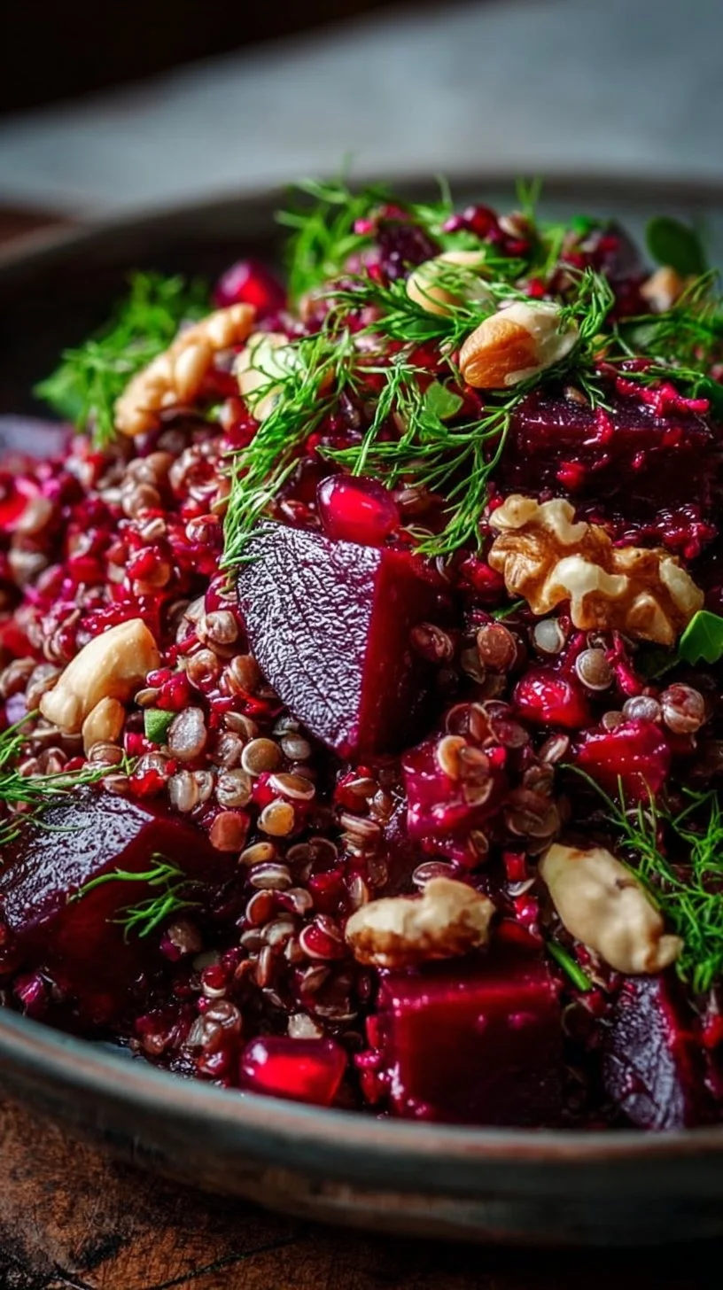 Rote Bete Linsensalat